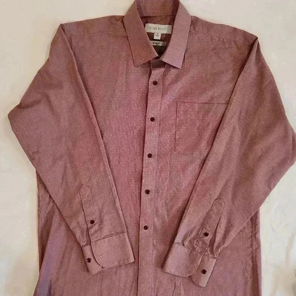 Ninna Ricci Slim Fit Collar Button Down Shirt - Picture 1 of 10